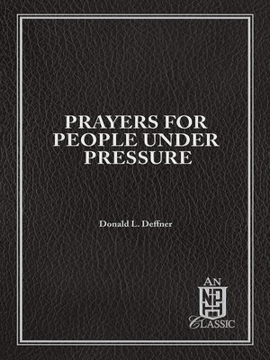 cover image of Prayers For People Under Pressure